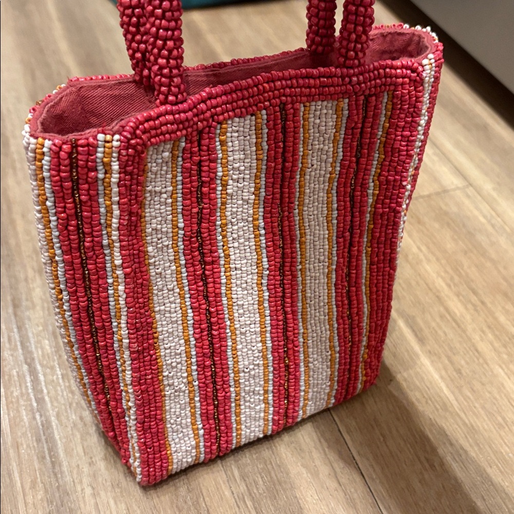 Anthropologie | Beaded Mini Tote - Picture 4 of 7